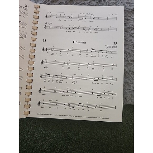 Holy Is the Lord Melody and Chords - Spiral-bound By Jim Cowan - Rare Music Book - Picture 9 of 12